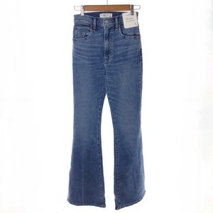 Abercrombie & Fitch The Flare Ultra High Rise Blue Jeans Womens Size 26/2R